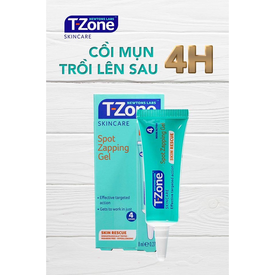 [Mã SKAMSALE8 giảm 10% đơn 200K] Gel khóa mụn cấp tốc T-Zone Spot Zapping Gel 8ml | BigBuy360 - bigbuy360.vn