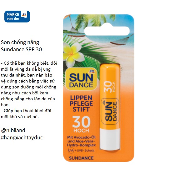 Son chống nắng Sundance spf 30
