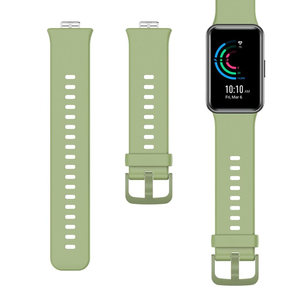 Dây đeo thay thế chất liệu silicon màu trơn thích hợp cho đồng hồ thông minh Huawei watch