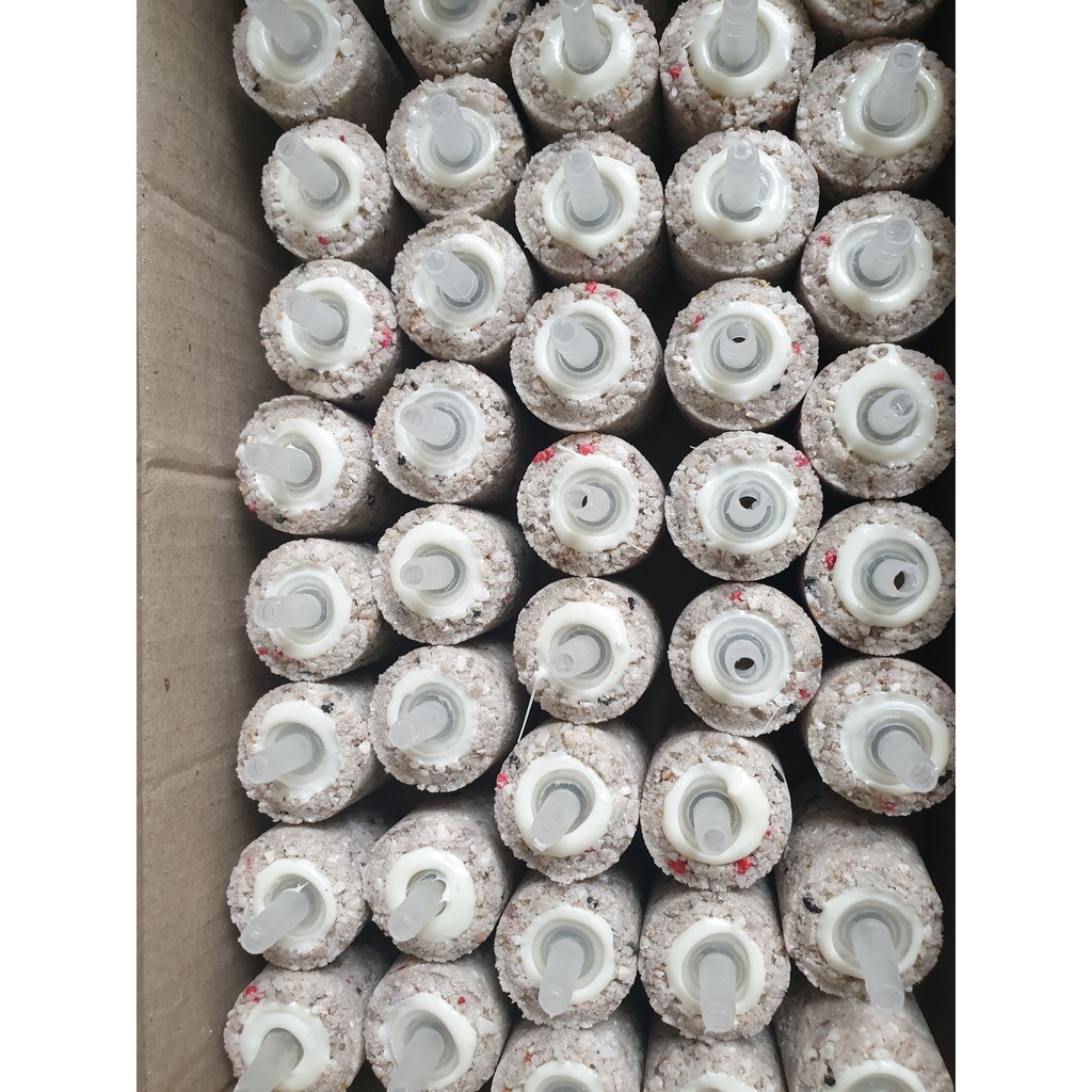 Quả Sủi Mè Hình Trụ Oxy Size 7x3cm Cho Hồ Cá Cảnh