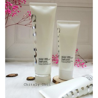 🌸 Sữa rửa mặt Su:m37 dưỡng trắng da Bright Award Micro Whipping Deep Cleansing Foam