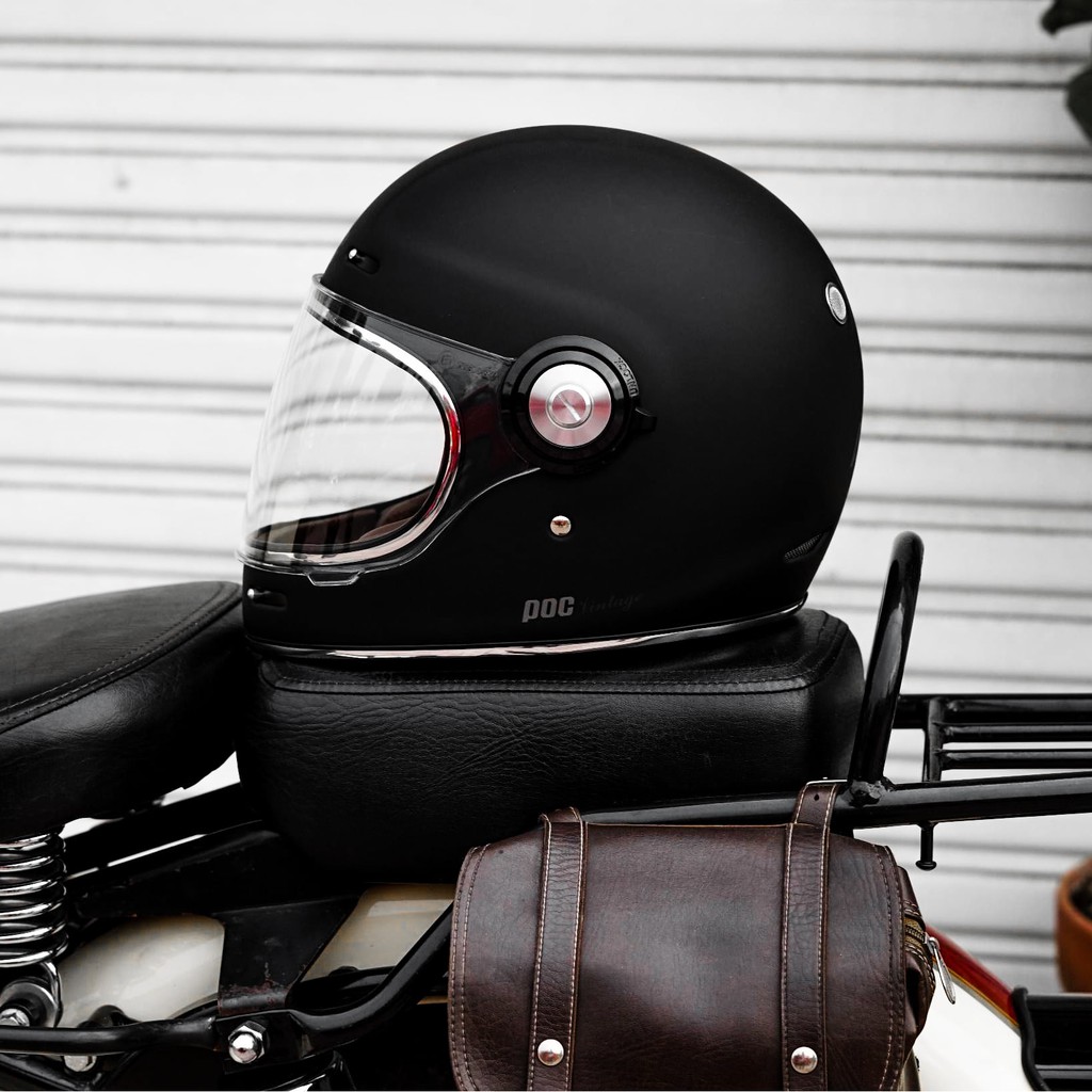 Nón fullface POC RETRO Đen