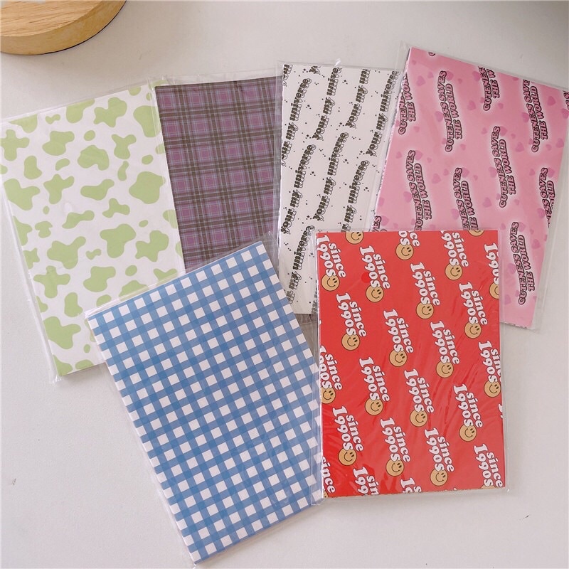 Giấy nhét toploader độc lạ_trang trí top