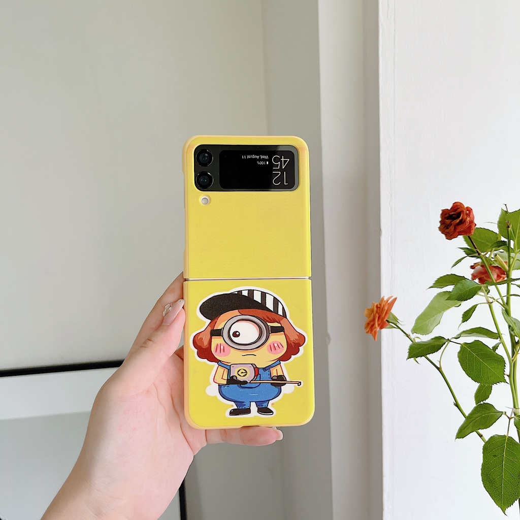 Ốp Điện Thoại PC Cứng Chống Sốc Họa Tiết Hoa / Nơ Nhiều Màu Sắc Cho Samsung Z Flip 4 ZFLIP4