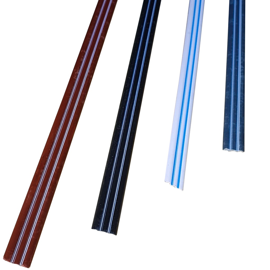 NẸP CHỈ NHỰA DÀY 7MM R-2CM D- 2M-PHỤ KIỆN TẤM TRẦN CHÂN TƯỜNG NHỰA MÉP SÀN SIMILI VIỀN CẠNH BÀN