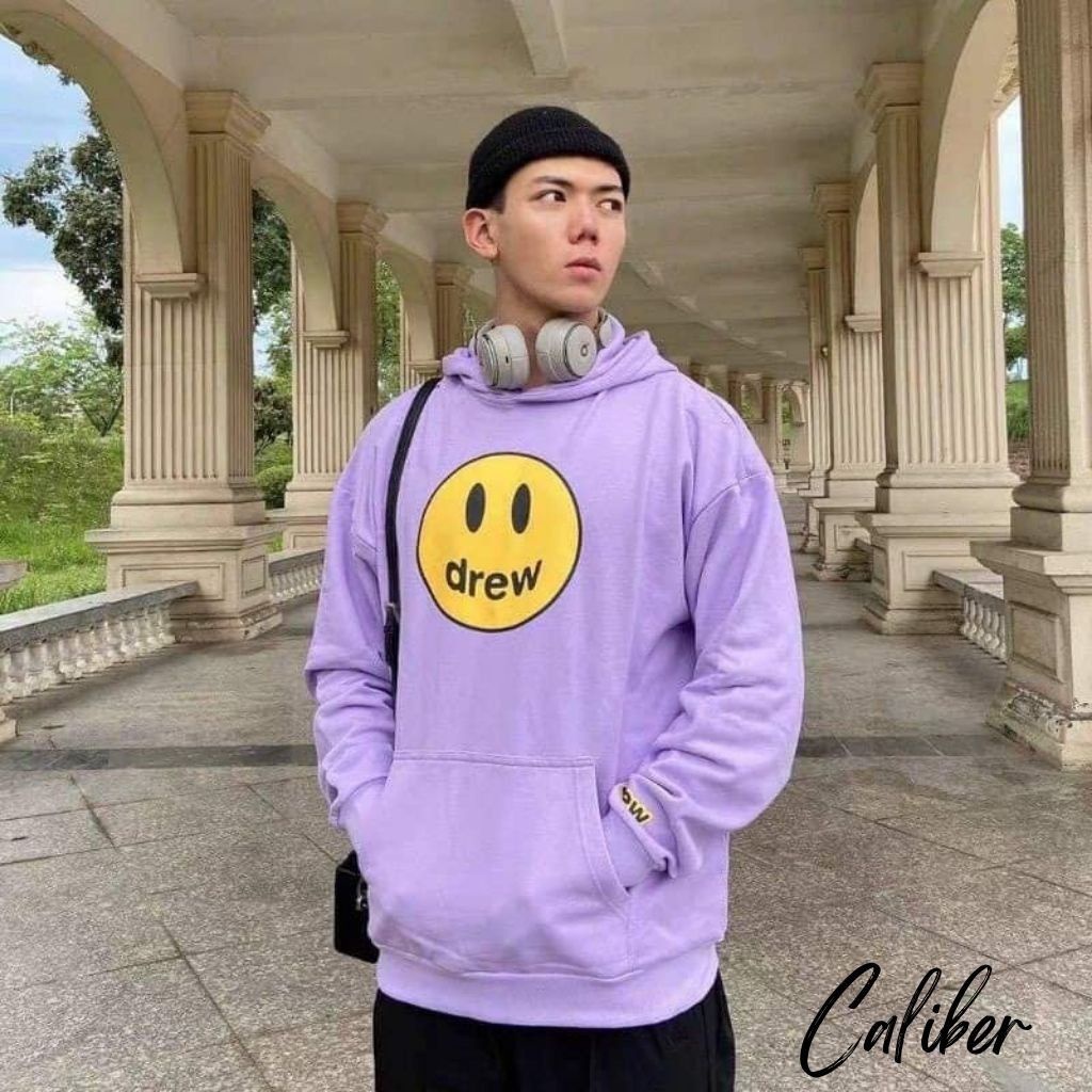 Áo Hoodie Nam Nữ CALIBER hoodie Unisex Drew oversize form rộng nam nữ unisex phong cách ulzzang hàn quốc AN205