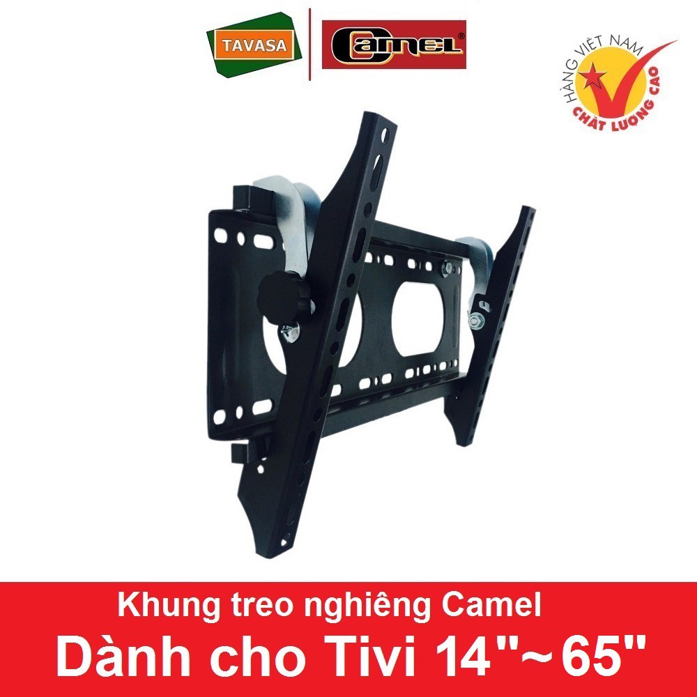 Khung treo Tivi cao cấp 14~65 inch Nghiêng Camel - CMN