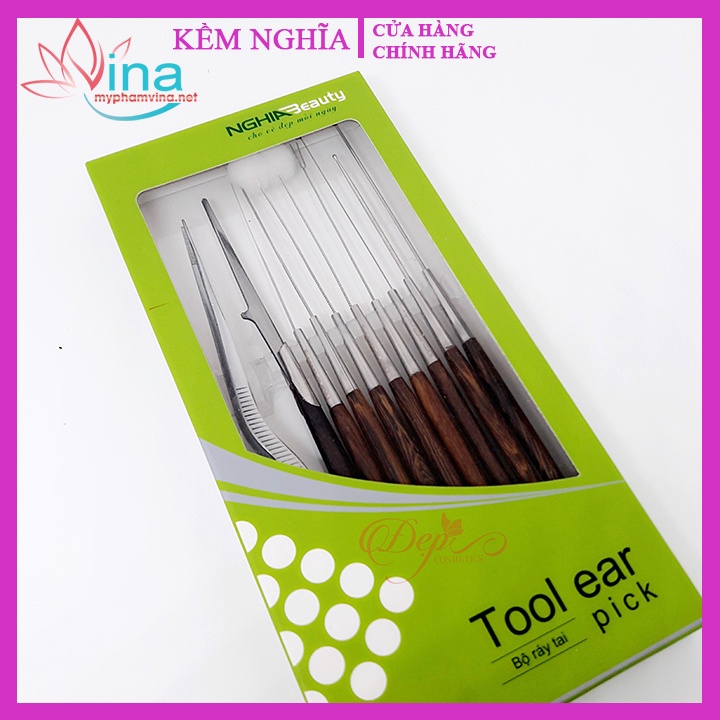 BỘ RÁY TAI KỀM NGHĨA - 10 MÓN