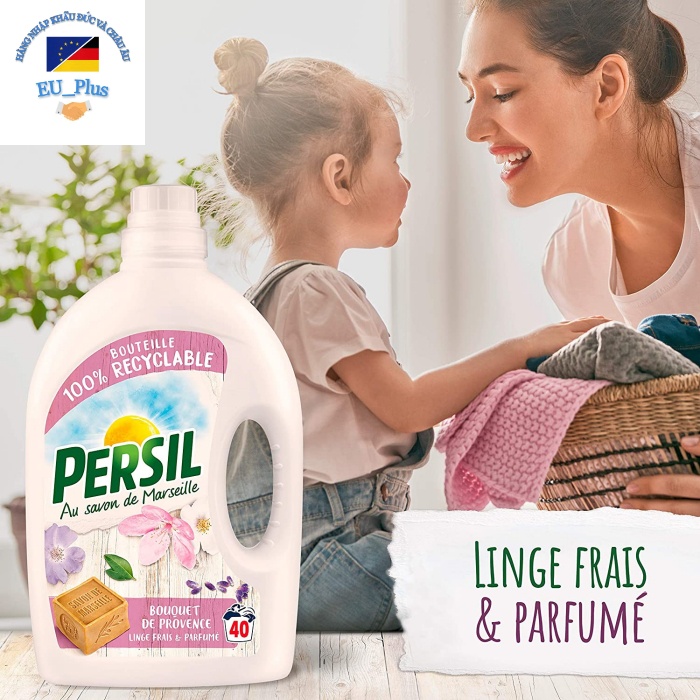 Nước giặt xả Persil, can 2L - Pháp