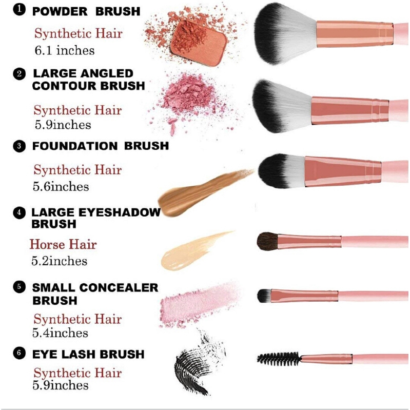 Hộp 12 cọ makeup trang điểm chuyên nghiệp tiện lợi