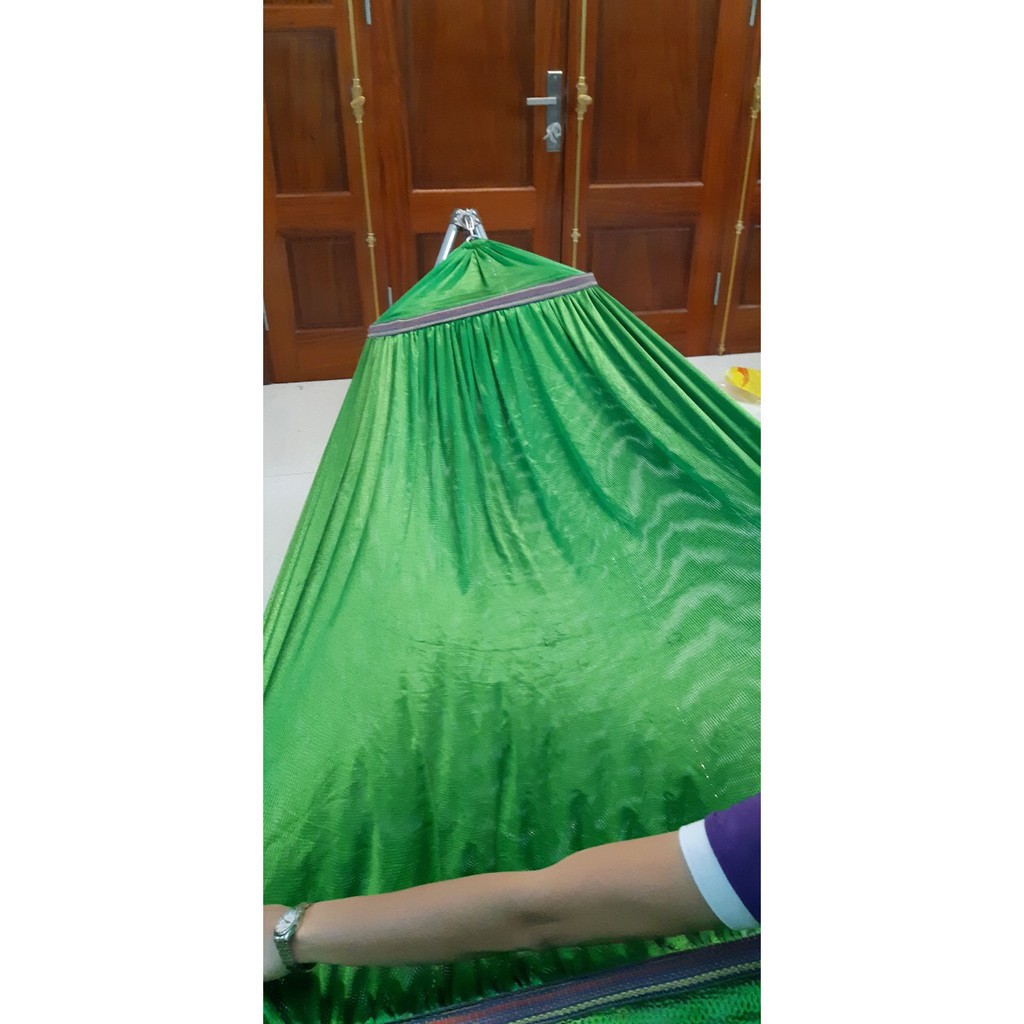 Lưới võng xếp người lớn cỡ đại 2 lớp cao cấp | BigBuy360 - bigbuy360.vn