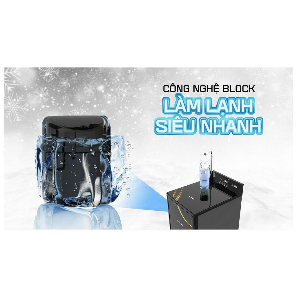 Máy lọc nước nóng lạnh Karofi KAD-D68 - công nghệ Smax, 10 lõi lọc, hàng chính hãng.