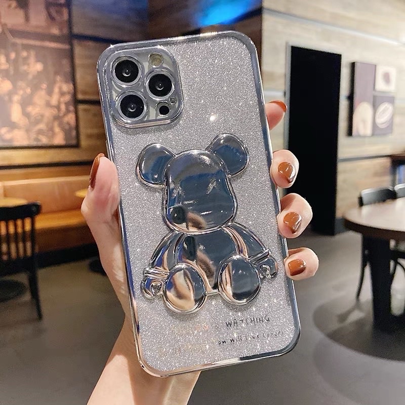 Ốp lưng iphone X-Brick xi kèm nhũ cạnh vuông 6/6plus/7/7plus/x/xsmax/11/11promax/12/12promax/13/13promax