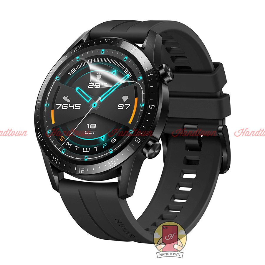 Combo 2 Miếng Dán Màn Hình Mặt Trước PPF Dành Cho Huawei Watch GT2 / GT 2 Pro / GT2 GT3 GT 3 Pro Runner 42 46 mm