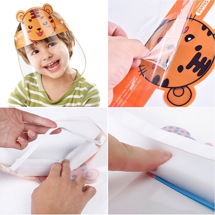 kính chống giọt bắn em bé - mặt nạ chống giọt bắn em bé