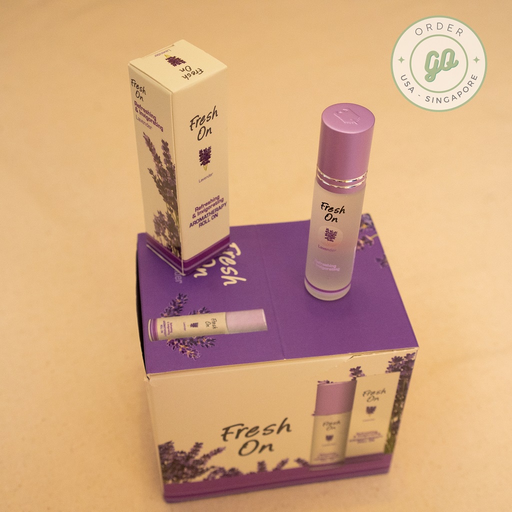 Dầu gió Fresh On bi lăn 8ml Singapore