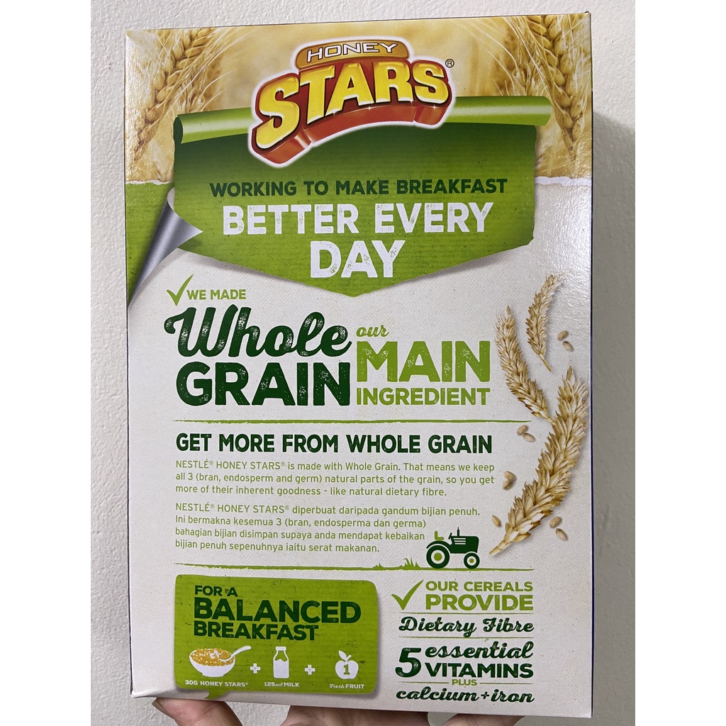 NGŨ CỐC ĂN SÁNG NESTLE HONEY STARS 300G