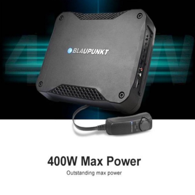 Loa siêu trầm đặt gầm ghế ô tô, xe hơi thương hiệu cao cấp của Đức Blaupunkt XLF 180A - HÀNG CHÍNH HÃNG