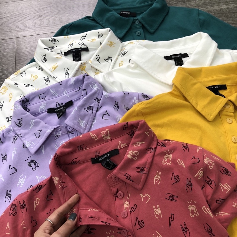 Áo thun polo f21