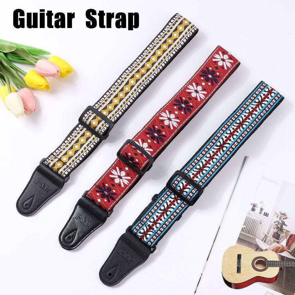 Wttle Dây Đeo Đàn Guitar Nhiều Kiểu Dáng Có Thể Điều Chỉnh Dành Cho Trẻ Em Và Người Lớn