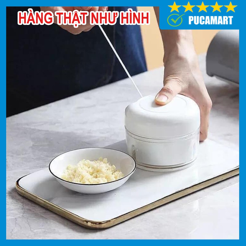 Máy Xay Tỏi Ớt Cầm Tay Mini Food Chopper