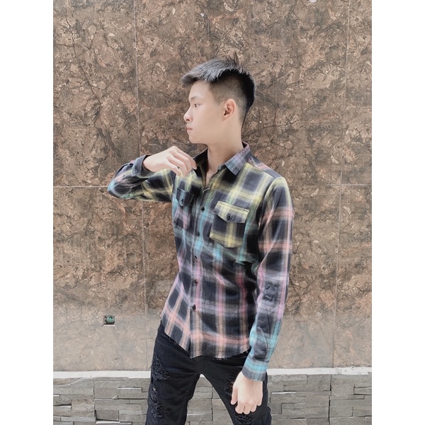 Áo Sơ Mi Nam Kẻ BBR - Áo Sơ Mi Nam Cao Cấp