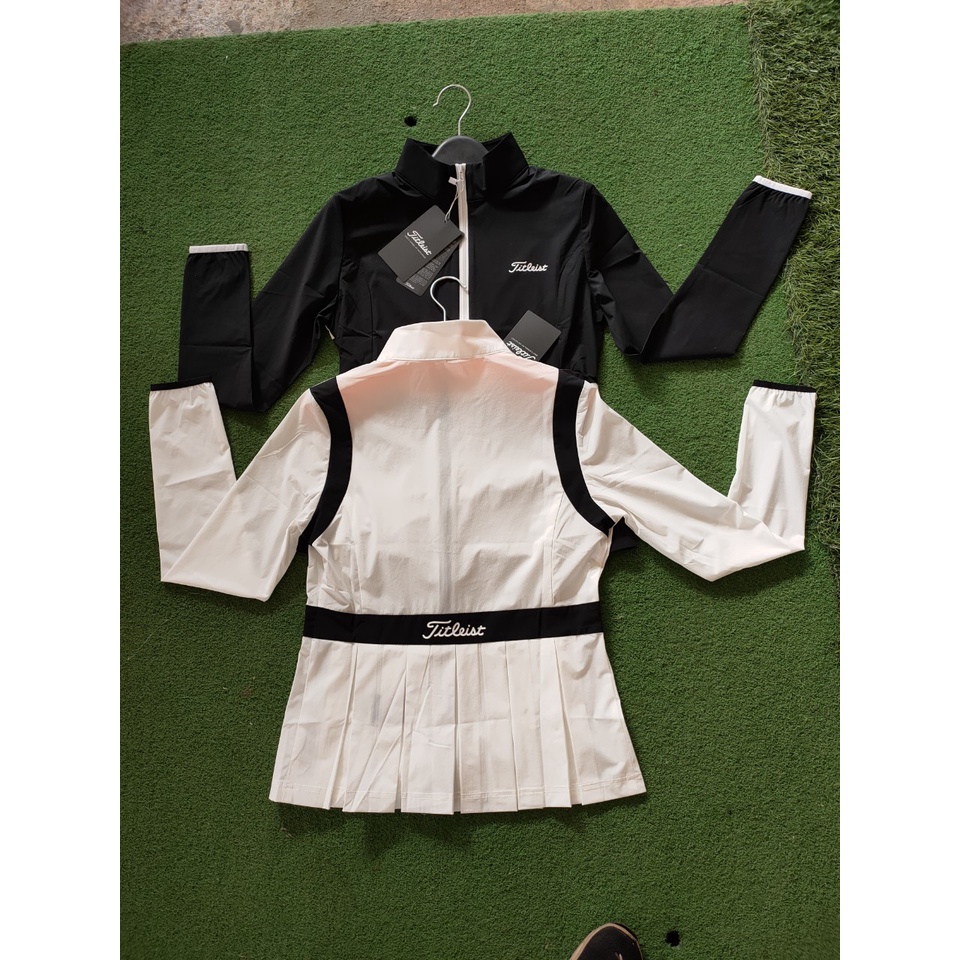 Áo khoác golf nữ 2 lớp gió thể thao thời trang chống nắng shop GOLF PRO AK003