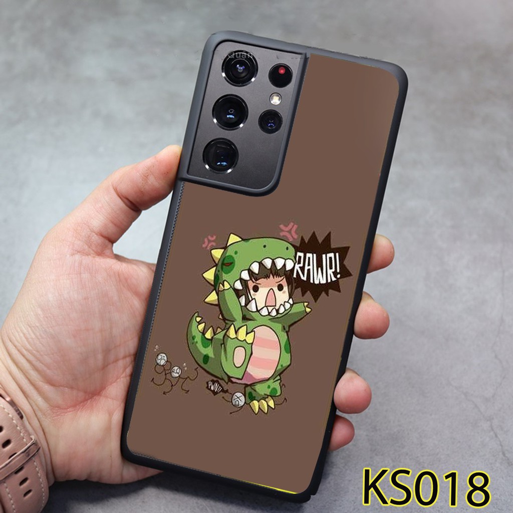 Ốp Samsung S21 - S21 FE -  S21 PLUS - S21 Ultra - Ốp lưng Samsung in hình Khủng long siêu đẹp, độc, lạ