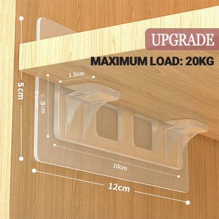 Giá Đỡ Móc Treo Đồ Gắn Tường Không Đục Lỗ Đa Năng