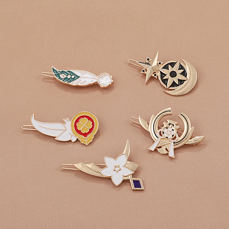 Kẹp Tóc Hình Anime Genshin Impact