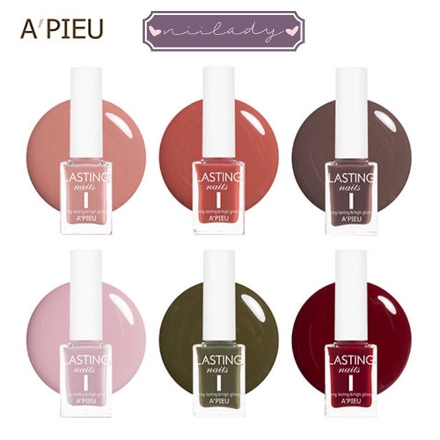 Sơn móng Apieu Lasting Nails