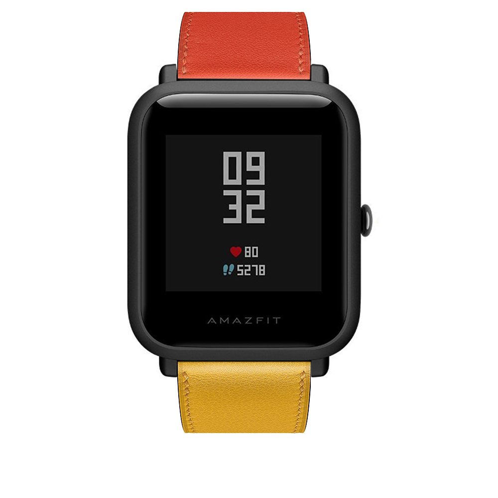 Dây đeo thay thế bằng da cho đồng hồ thông minh Huami Amazfit Bip 3 Lite S U Pro Pop / GTS2 mini GTS3 GTS4