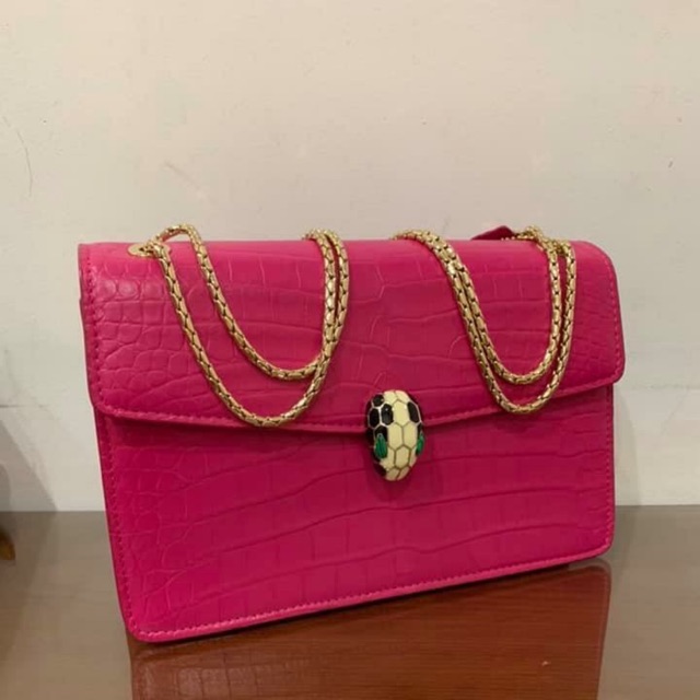 👜 Túi xách nữ da cá sấu cao cấp chính hiệu 2 mặt, Da bụng liền lạc. KHÔNG bán hàng dập vân cá sấu.
