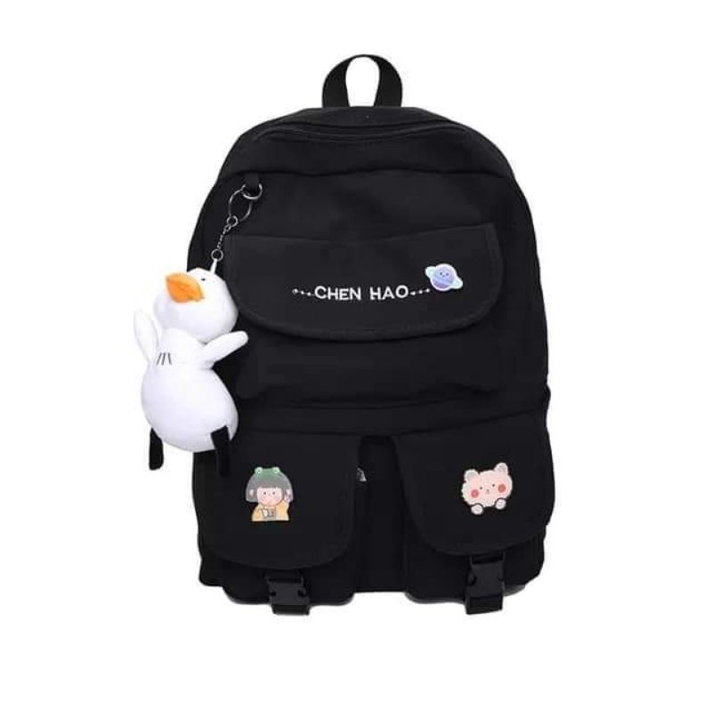 BALO CHEN HAO STICKER DỄ THƯƠNG VẢI BỐ