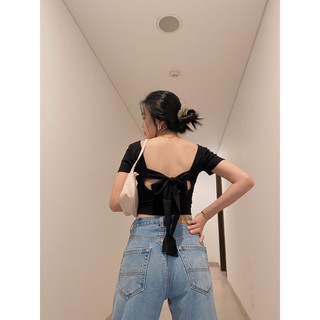 Mitee Top(Miitee Top - Áo hở lưng cột nơ sau)
