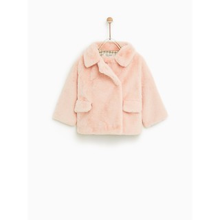 [ZARA XUẤT XỊN] ÁO KHOÁC LÔNG BÉ GÁI