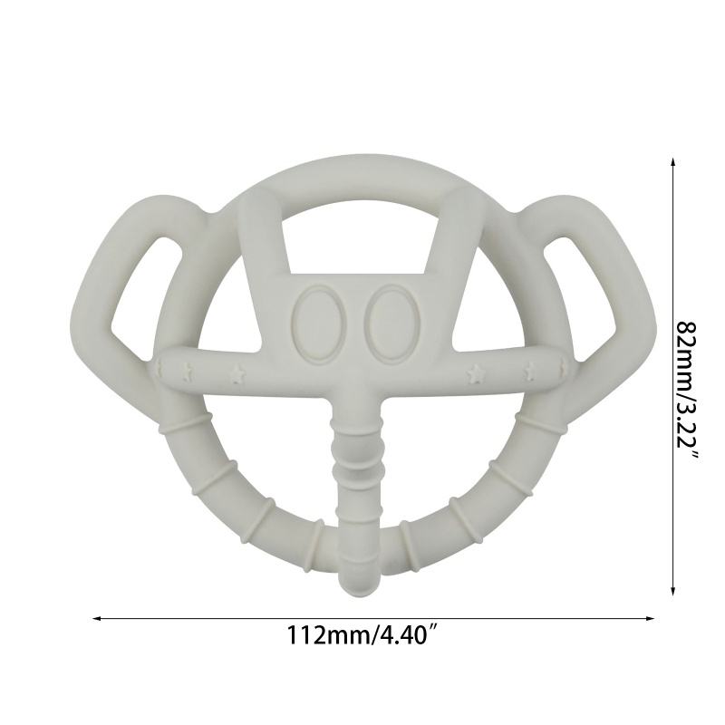 Đồ Chơi Ngậm Nướu Bằng Silicon Họa Tiết Hoạt Hình Dễ Thương Tiện Dụng Cho Bé Sơ Sinh