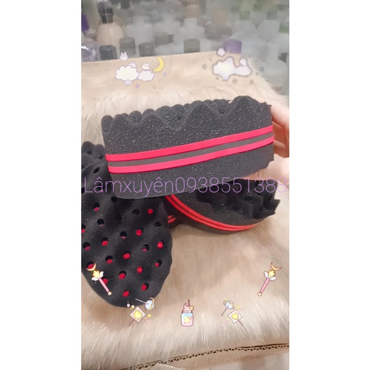 Xốp Móp Moust  Mút phủi tóc móng nail bụi bẩn cho salon tóc nam nữ barber shop mềm mịn dai cao cấp tiện lợi