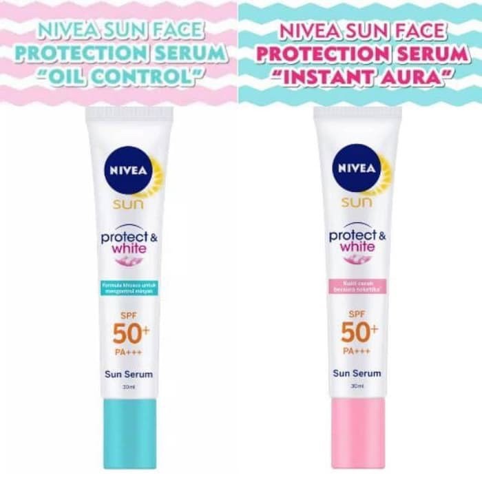 KEM CHỐNG NẮNG VÀ DƯỠNG TRẮNG DA NIVEA SPF50+ PA+++: 30ML