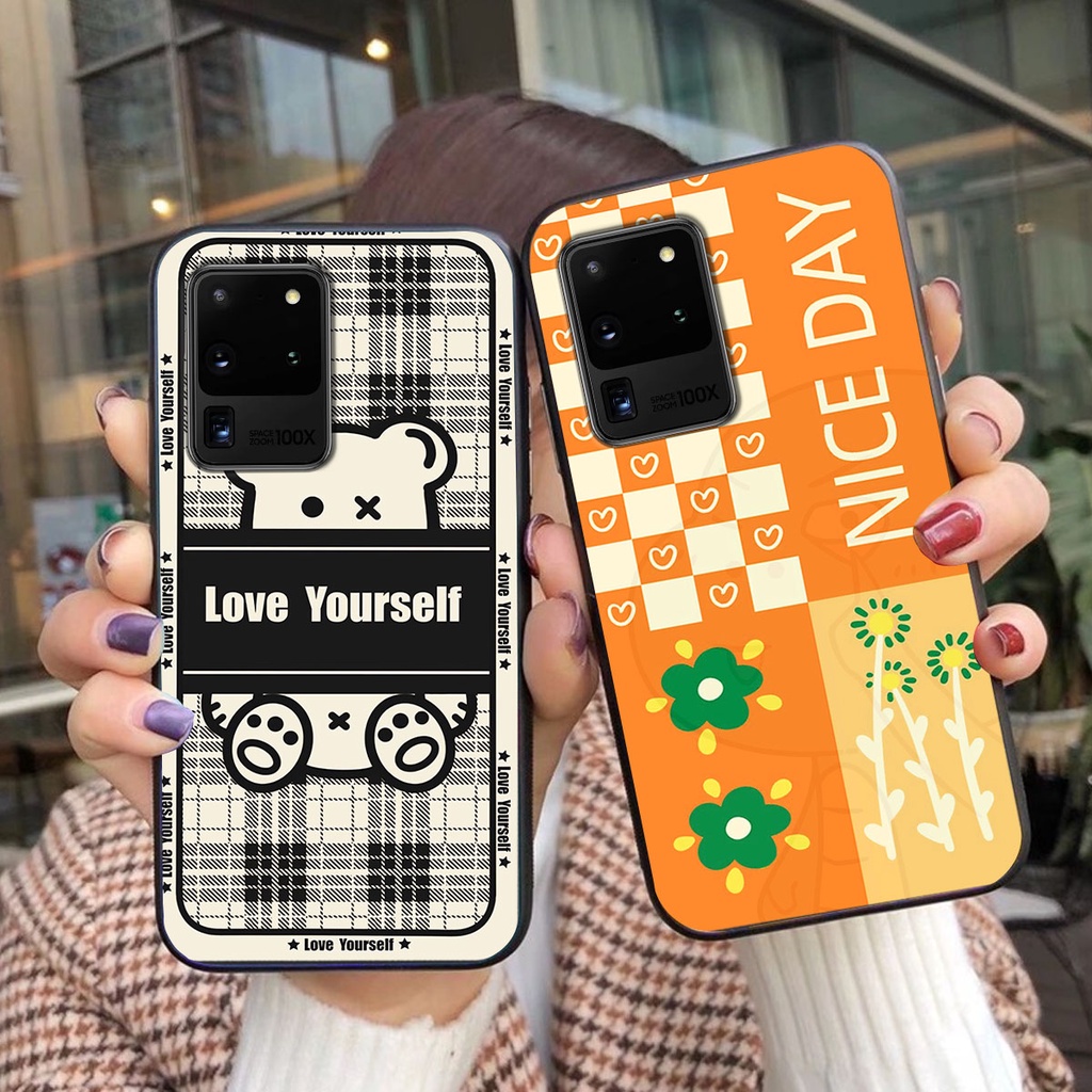 Ốp lưng Samsung S20 ULTRA happy day, gấu bear dễ thương - BỀN - ĐẸP -BAO GIÁ TOÀN THỊ TRƯỜNG