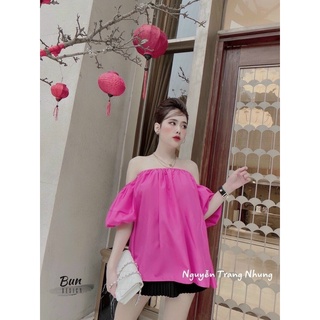 áo trễ vai tay bồng
