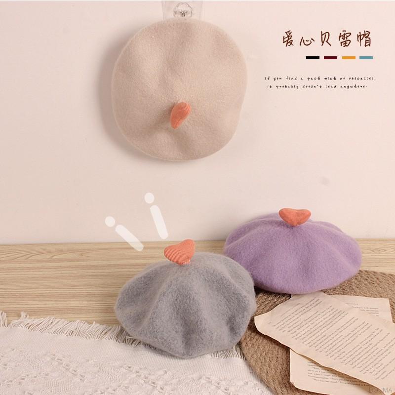 Mũ giữ ấm mùa đông phong cách Hàn Quốc cho bé
