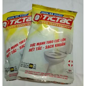 Men bể phốt TICTAC vi sinh ứng dụng (sử lý bể phốt)