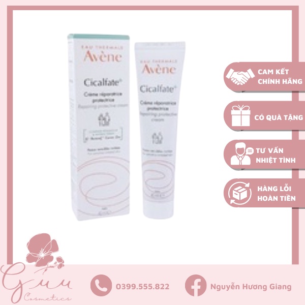 Kem dưỡng tái tạo phục hồi da Avene Cicalfate Pháp