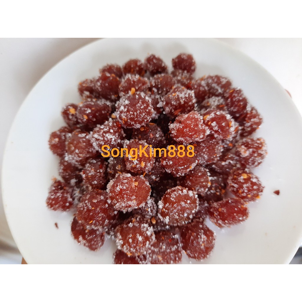 Chùm Ruột Rim Sấy Muối Ớt - Hủ 500gr - hàng nhà làm - Ăn Vặt hàng ngày - Mứt Tết- Biếu tặng