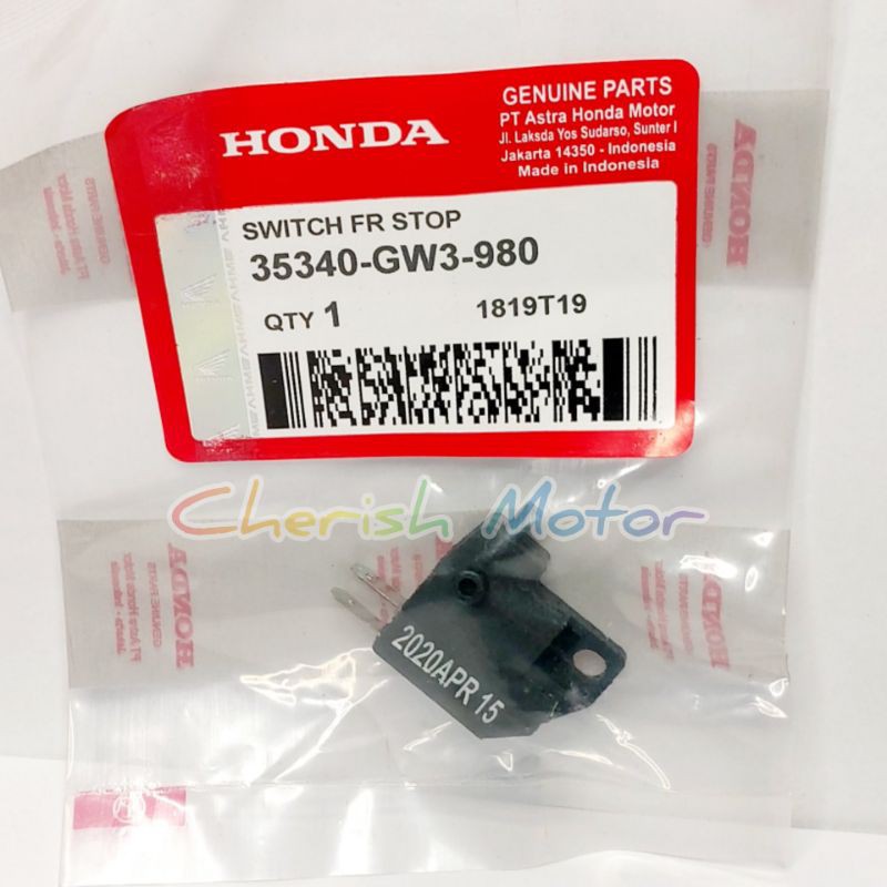 Công Tắc Phanh Phải DPN BEAT SUPRA KARISMA SUPRA 125 SCOPY SPACY / SWITCH 35340-GW380