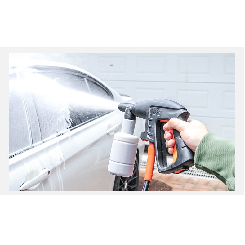 Máy Bơm Rửa Xe Áp Lực Cao, Xịt Rửa Xe Gia Đình LUTIAN SMATS S4 1400W, Giá Tốt