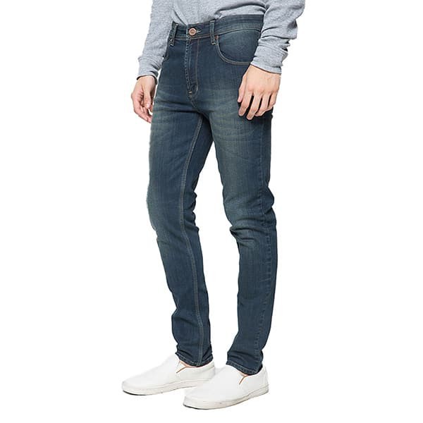 Quần Jeans Nam Dáng Ôm Màu Xanh Dương / Xám / Đỏ 2nd 133221 - Blue, 30