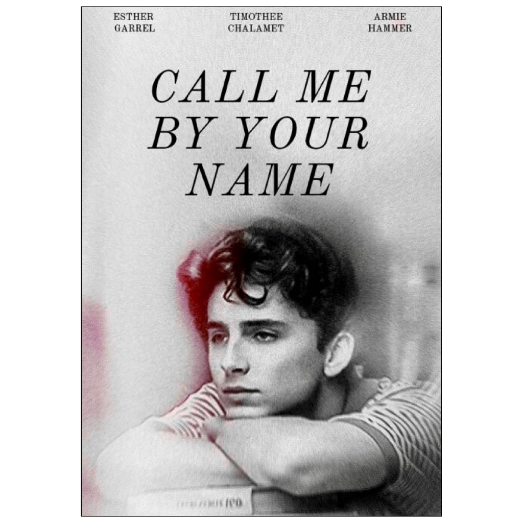 Poster Phim Call Me by Your Name Dán Tường Trang Trí