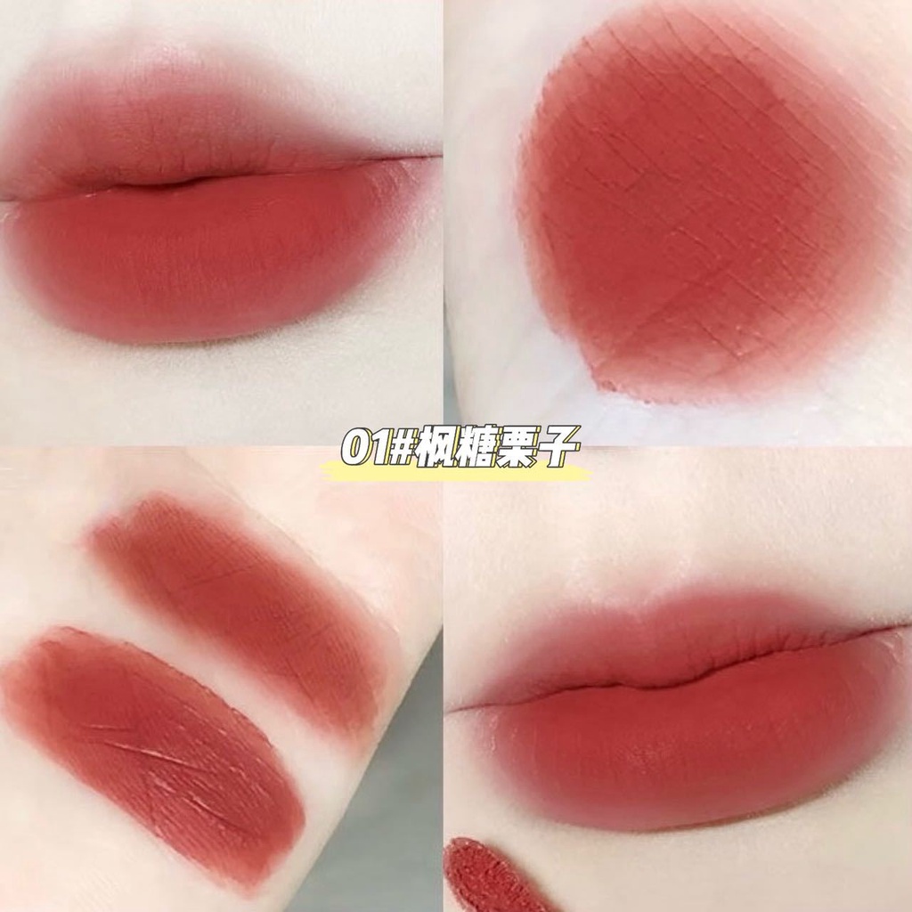 Set 4 Son Môi Von Gee Chất Son Nhung Mịn Màu Đẹp Cá Tính